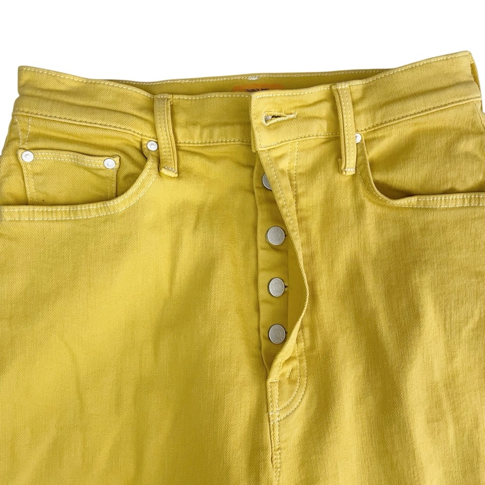 MOTHER The Tune Up Bona‎ Fide Hover Primrose Yellow Sz 28 - Picture 7 of 16